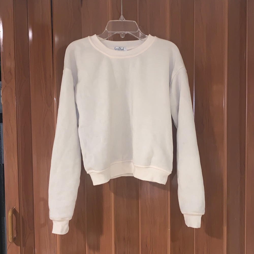 NEW Cream crew neck